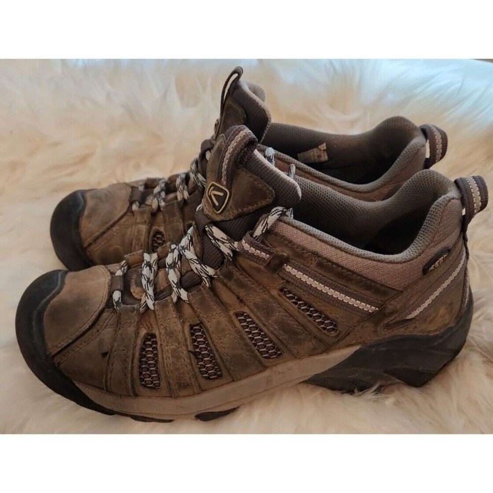 Keen Hiking Shoes Womens 9 Voyageur Brindle Alaskan Low Sneakers 1004270 READ